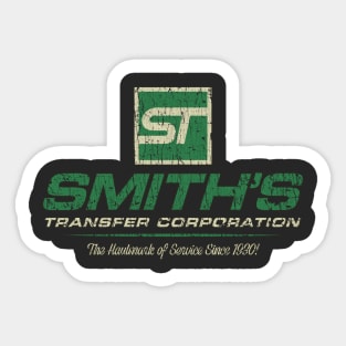 Smith's Transfer Corporation 1930 Sticker